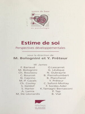 cover image of Estime de soi
